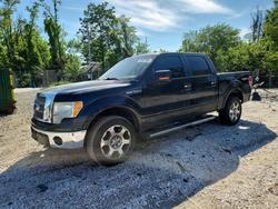 Ford salvage cars for sale: 2010 Ford F150 Supercrew