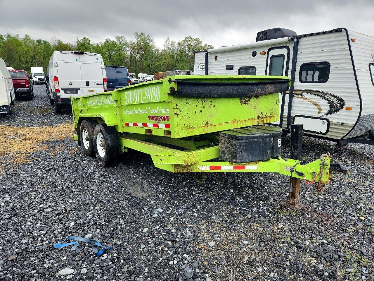 2021 Midsota Versadump HV-14 Dump Trailer