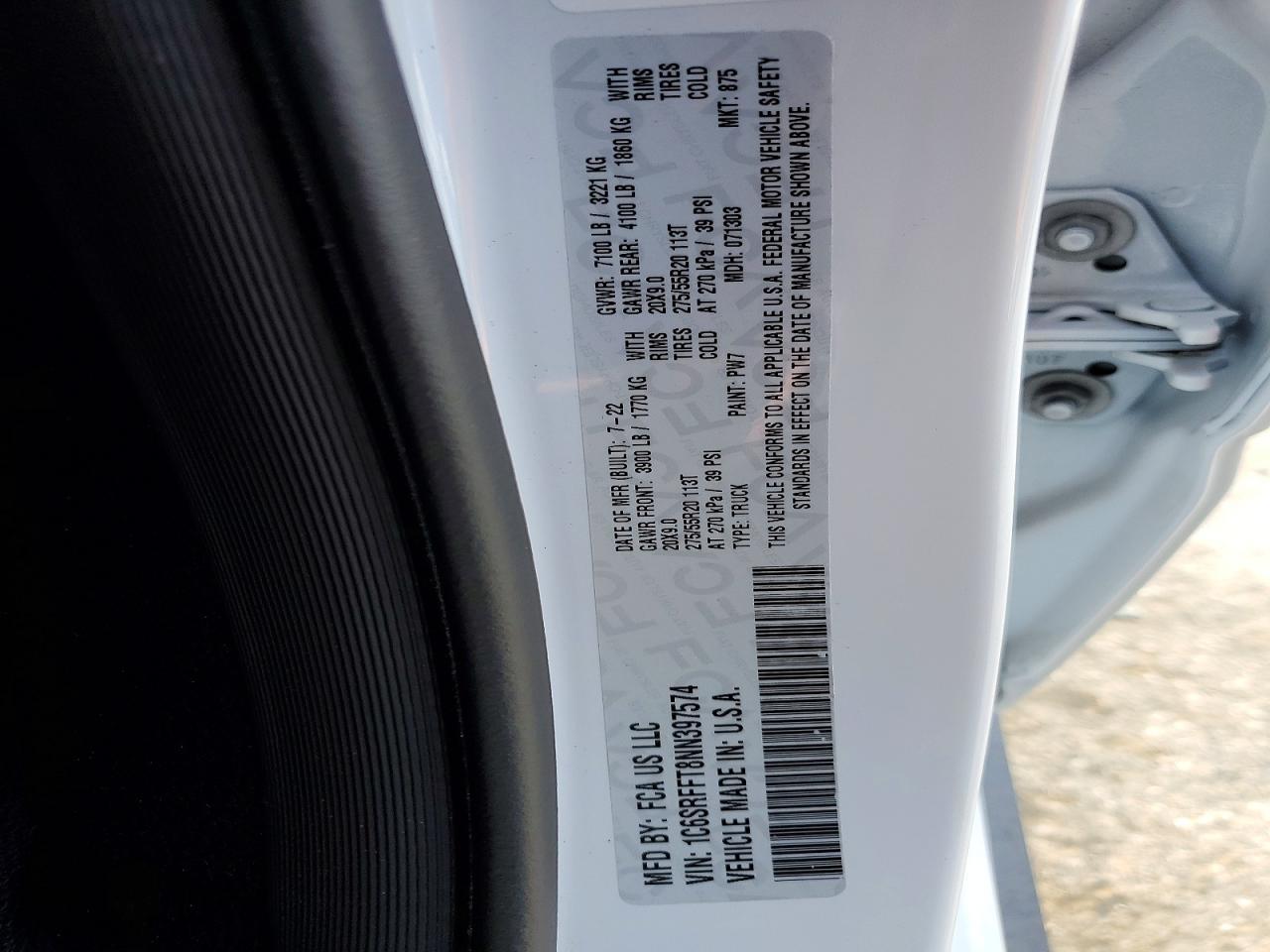 2022 Dodge RAM 1500 BIG Horn