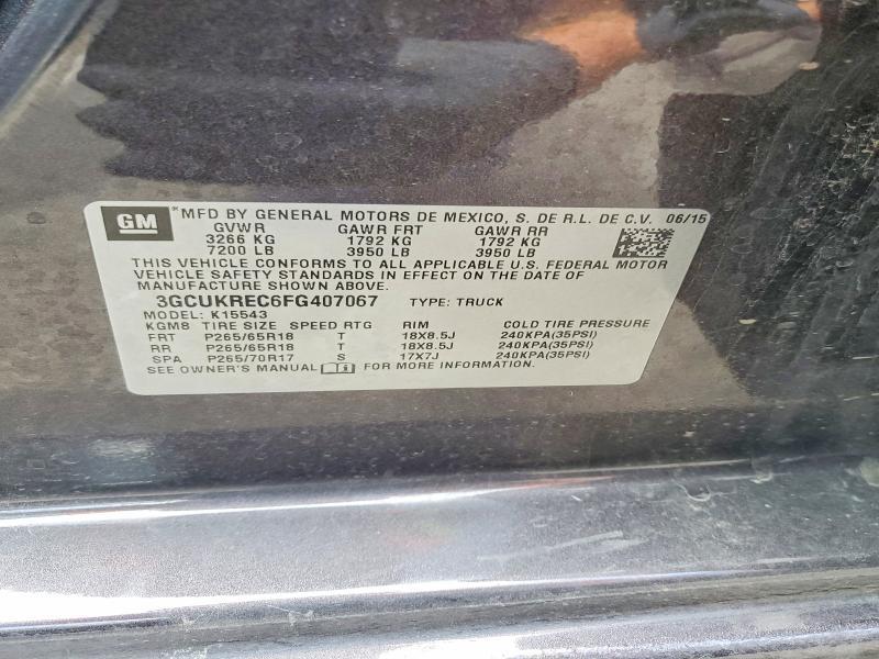 2015 Chevrolet Silverado K1500 LT