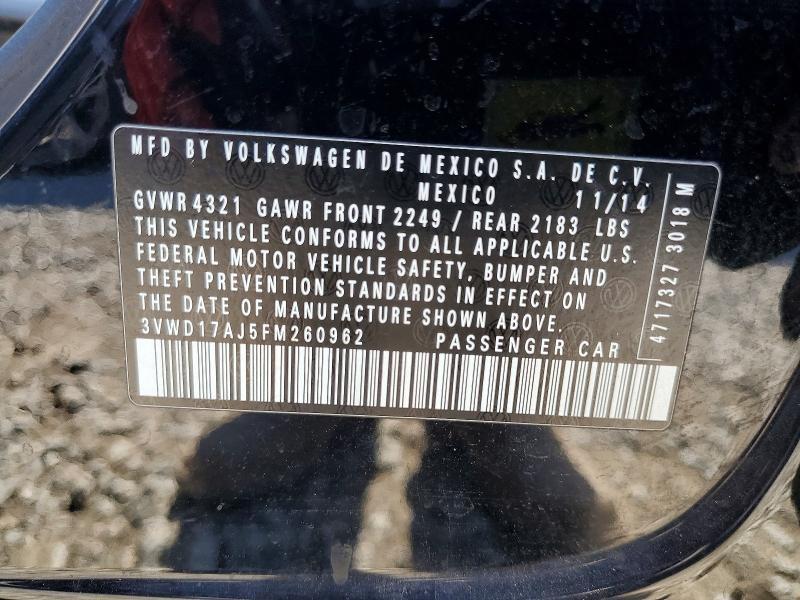 2015 Volkswagen Jetta se