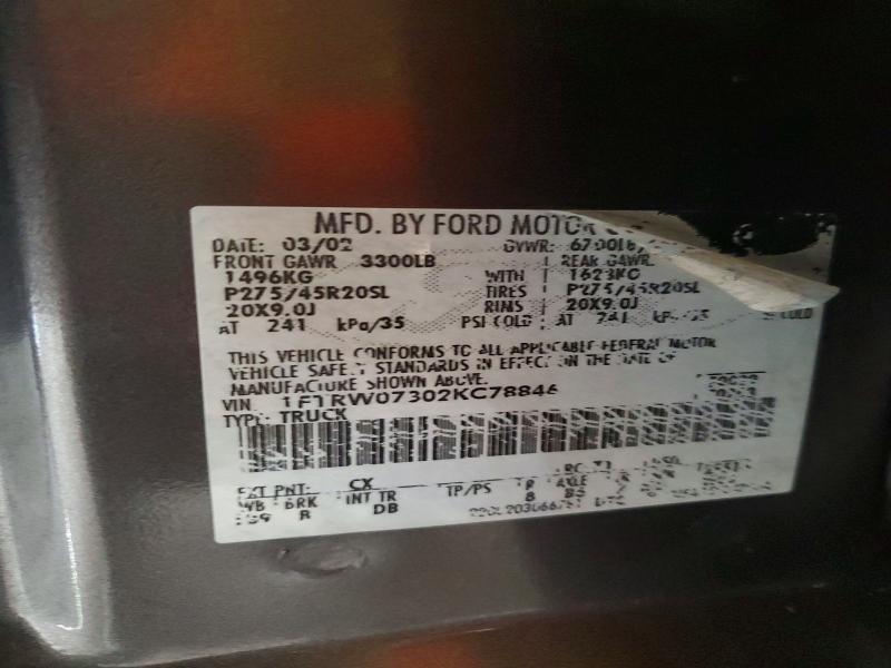 2002 Ford F150 Supercrew Harley Davidson
