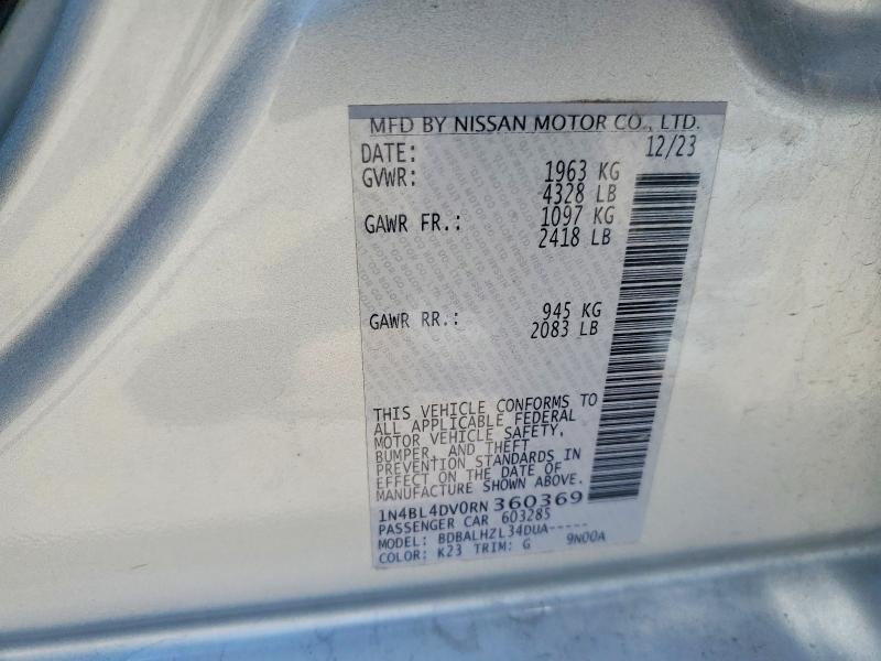 2024 Nissan Altima sv