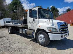 Salvage trucks for sale at Mendon, MA auction: 2013 Hino 258 268