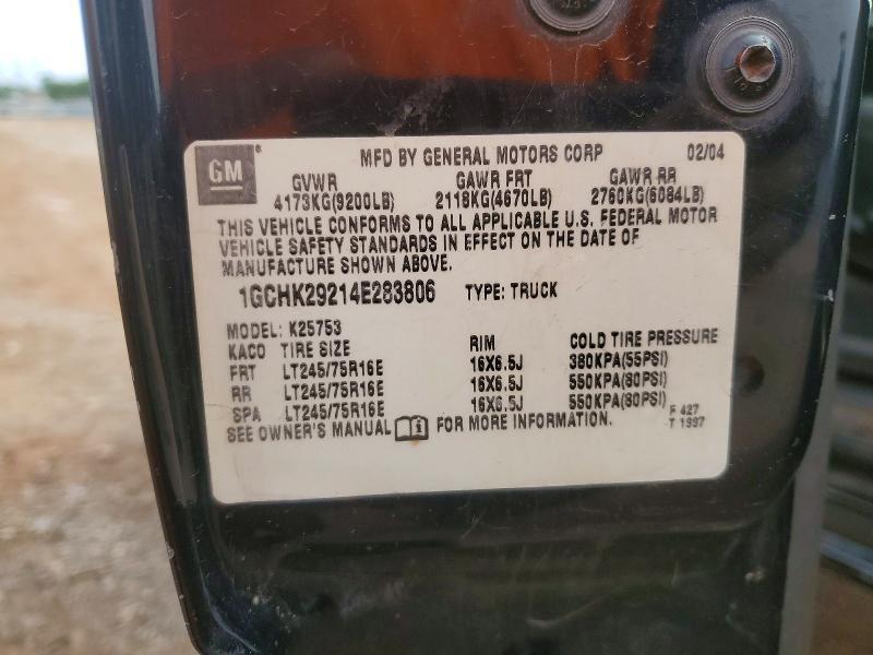 2004 Chevrolet Silverado K2500 Heavy Duty