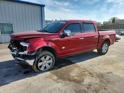 Ford salvage cars for sale: 2018 Ford F150 Supercrew