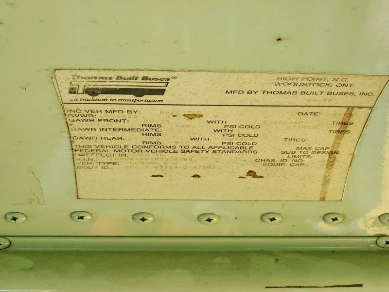 1991 International 3700 School Bus