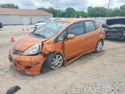 Honda salvage cars for sale: 2009 Honda Fit Sport