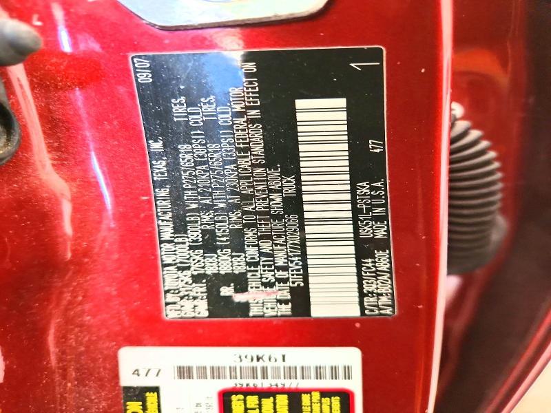 2007 Toyota Tundra Crewmax SR5