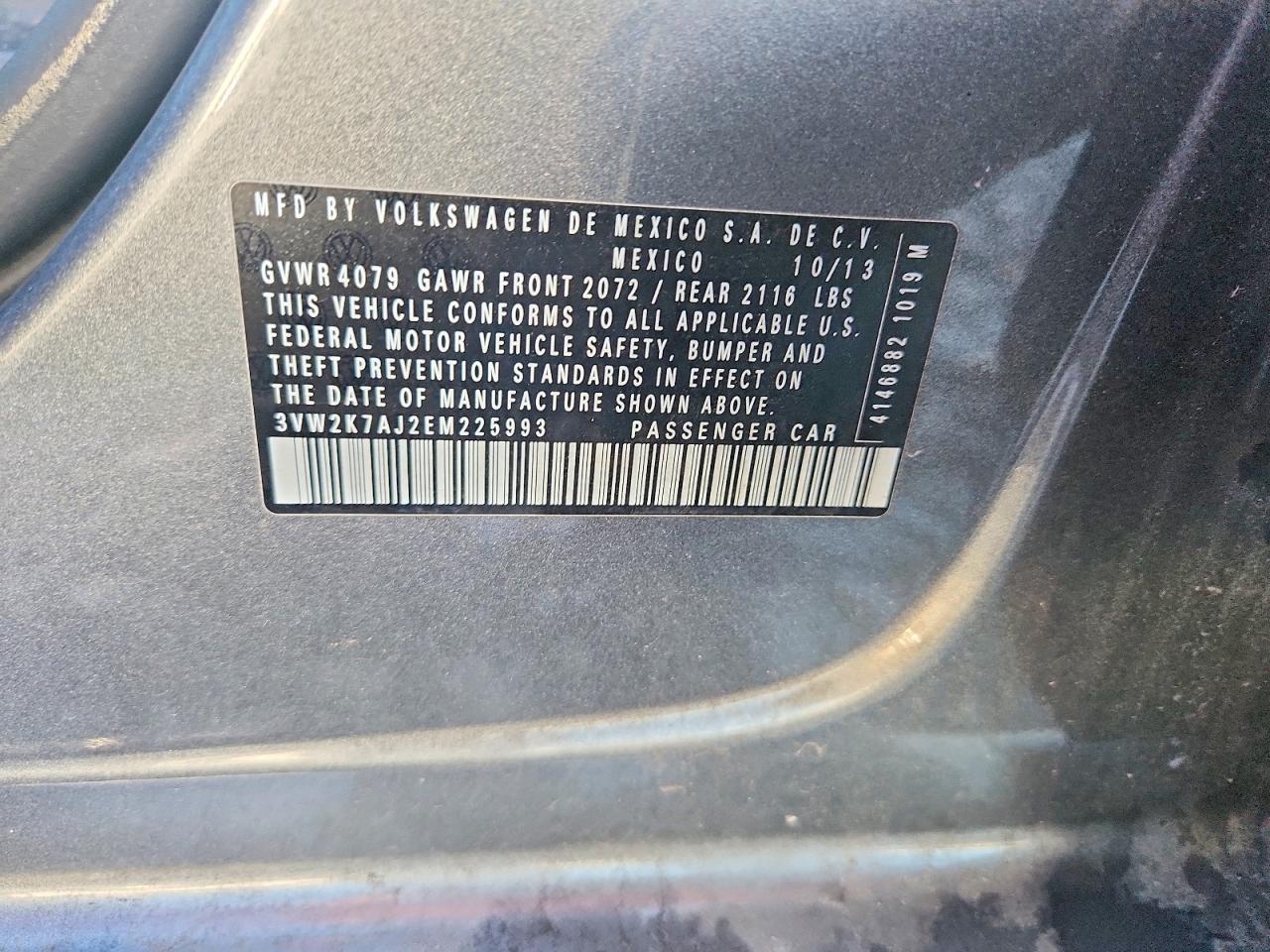 2014 Volkswagen Jetta Base