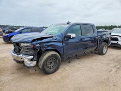 Salvage trucks for sale at Houston, TX auction: 2022 Chevrolet Silverado LTD C1500 LT