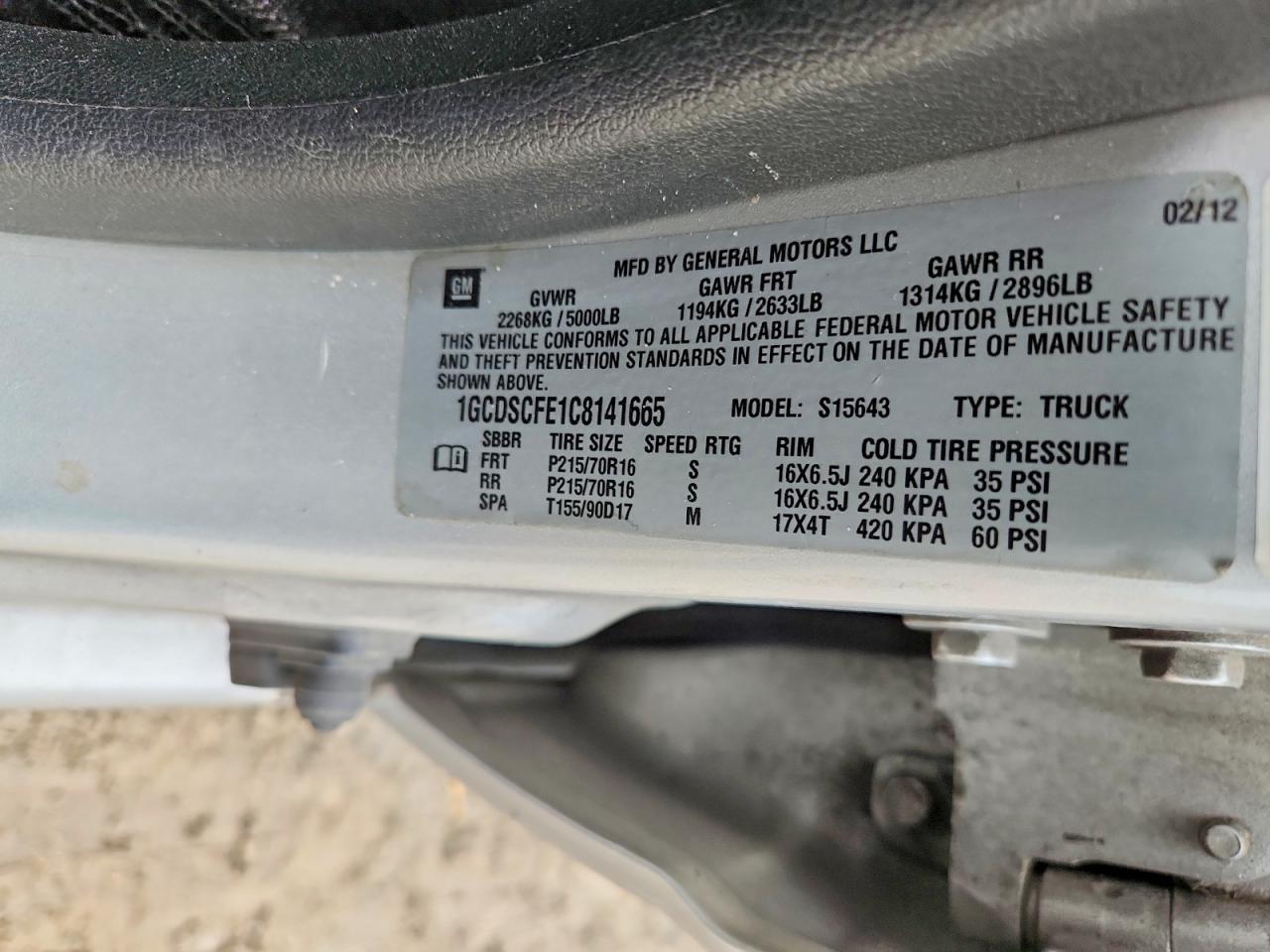 2012 Chevrolet Colorado LT