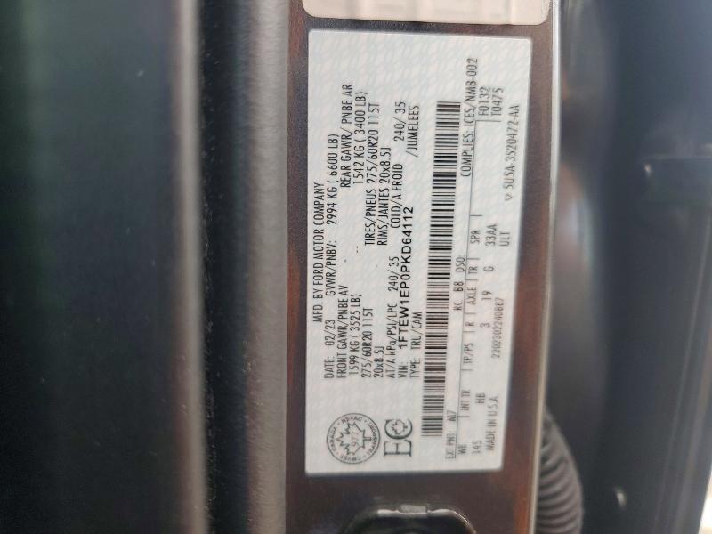 2023 Ford F150 Supercrew