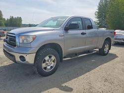 Salvage trucks for sale at Arlington, WA auction: 2010 Toyota Tundra Double Cab SR5