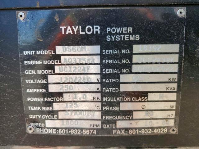 2004 Taylor BOATS/BIG T Trailer-Generation