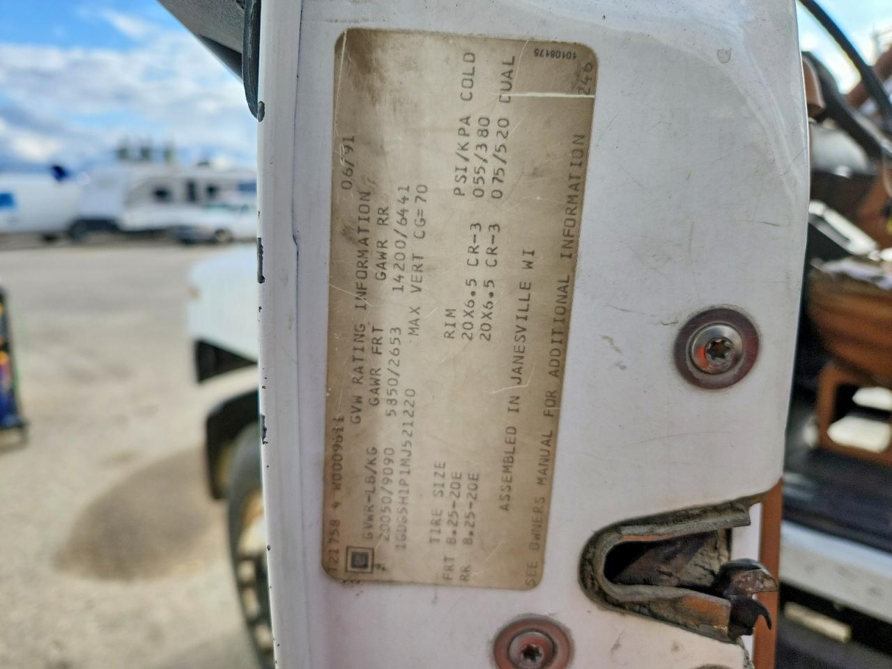 1991 GMC Topkick C5H042
