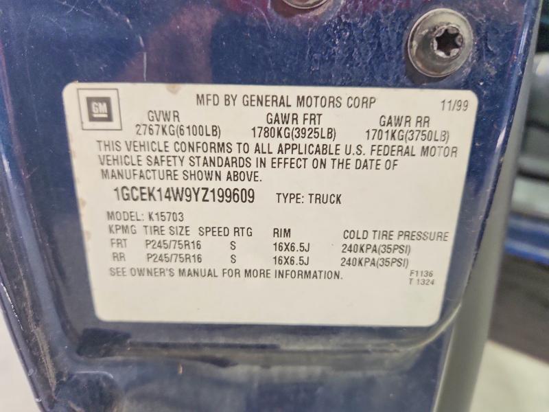 2000 Chevrolet Silverado K1500