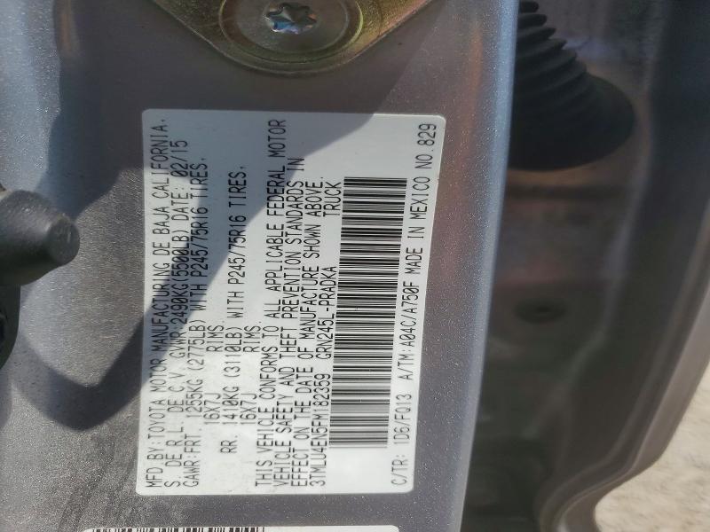 2015 Toyota Tacoma V6