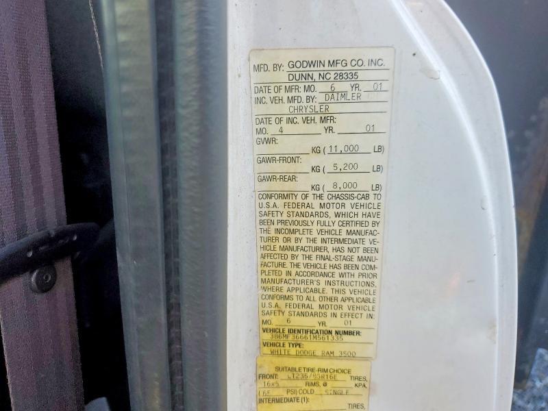 2001 Dodge RAM 3500