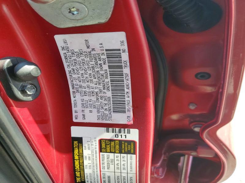 2008 Toyota 2008 Toyt Tacoma   4X4