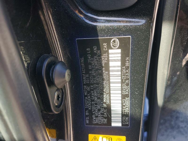 2016 Lexus Es 350