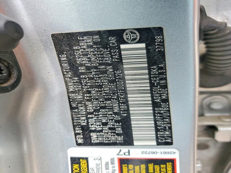 2015 Toyota Camry se