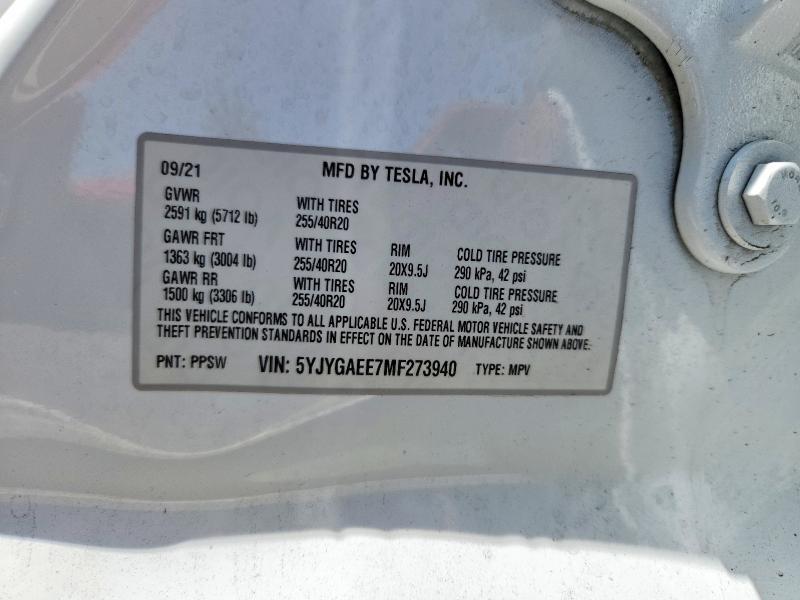2021 Tesla Model y