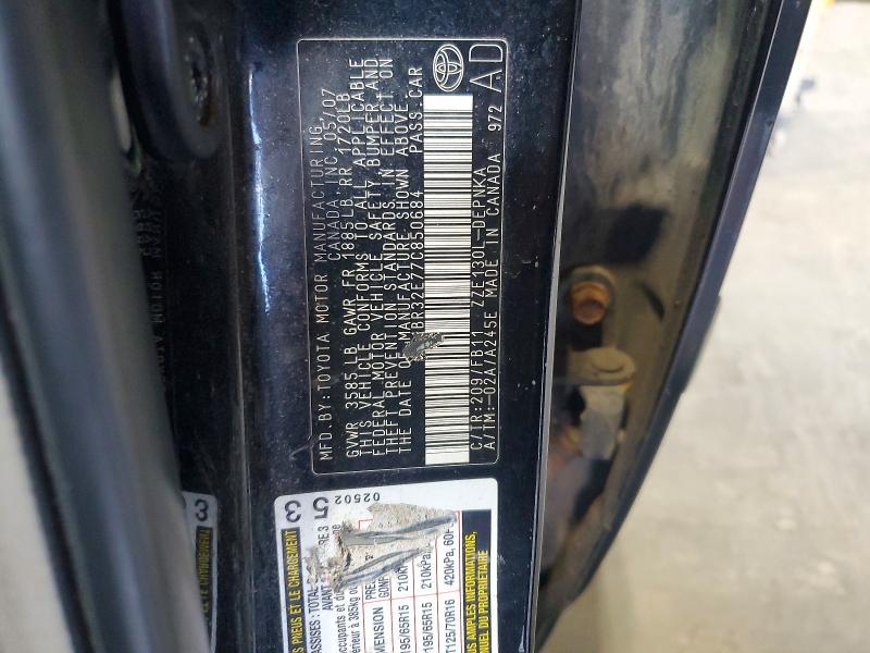 2007 Toyota Corolla le