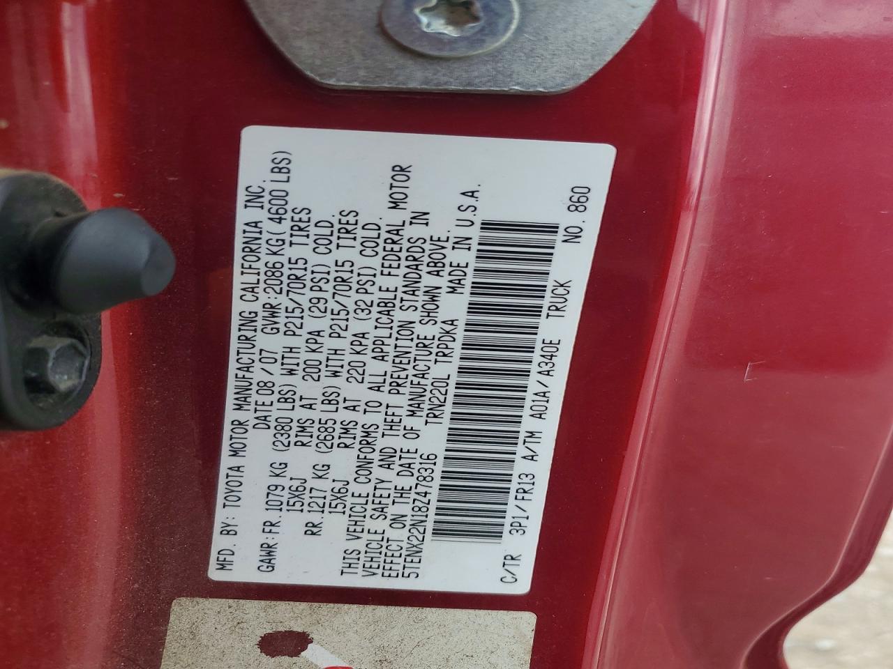 2008 Toyota Tacoma Base