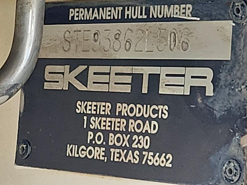 2005 Skeeter Skeeter W/VZ225