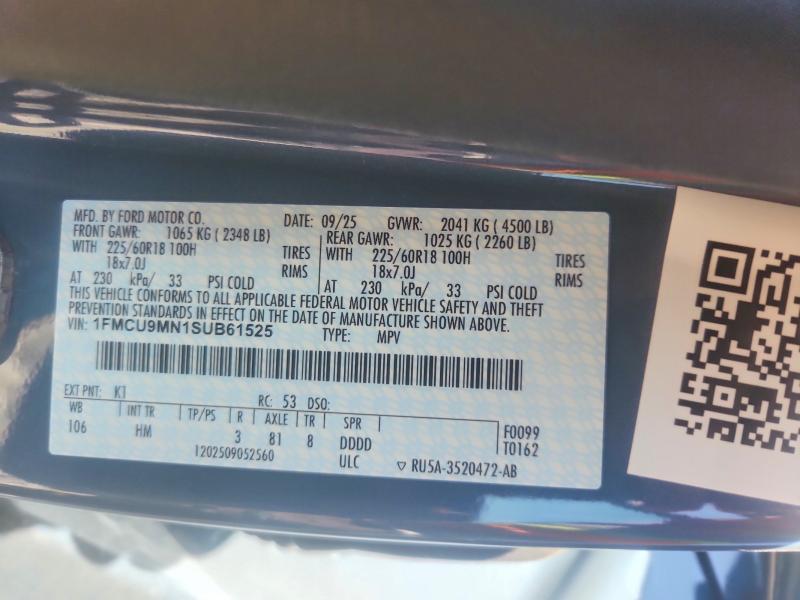 2025 Ford Escape st Line