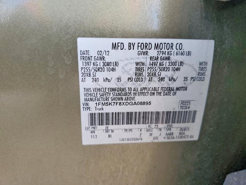 2013 Ford Explorer Limited