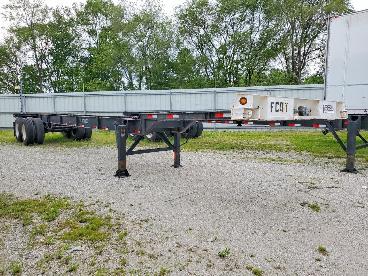 1980 Monon Roll-OFF Container Trailer