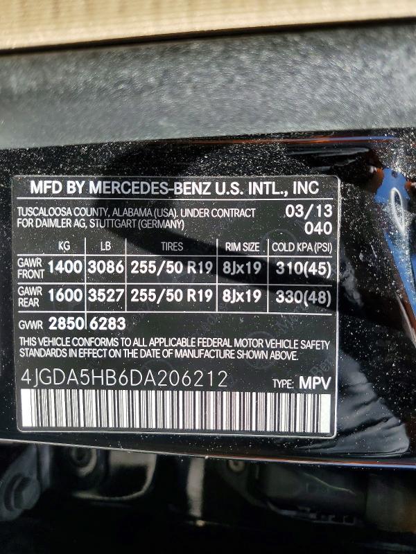 2013 Mercedes-Benz Ml 350 4matic