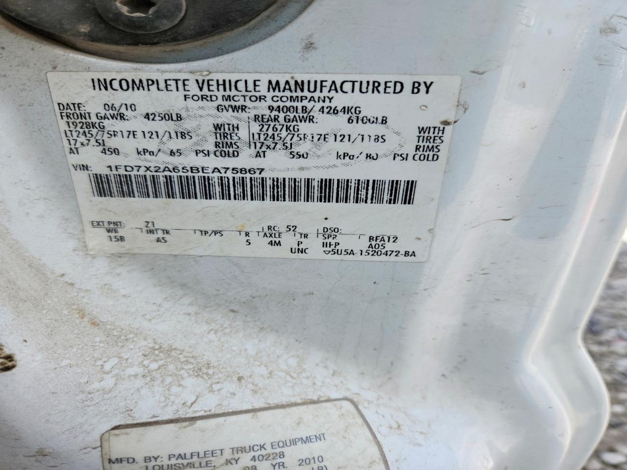 2011 Ford F250 Super Duty