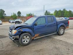 Salvage trucks for sale at Gaston, SC auction: 2011 Nissan Frontier S