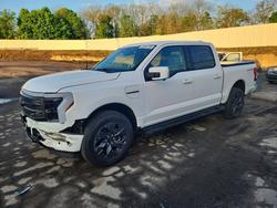 Salvage trucks for sale at Marlboro, NY auction: 2022 Ford F150 Lightning PRO