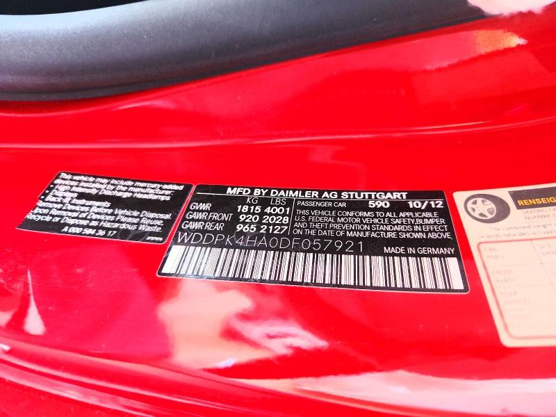2013 Mercedes-Benz Slk 250
