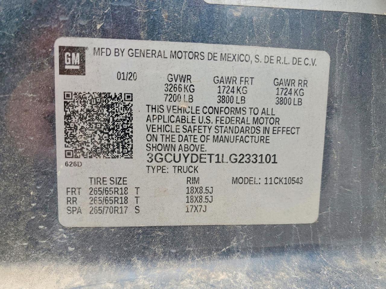 2020 Chevrolet Silverado K1500 LT