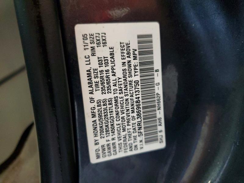 2006 Honda Odyssey exl