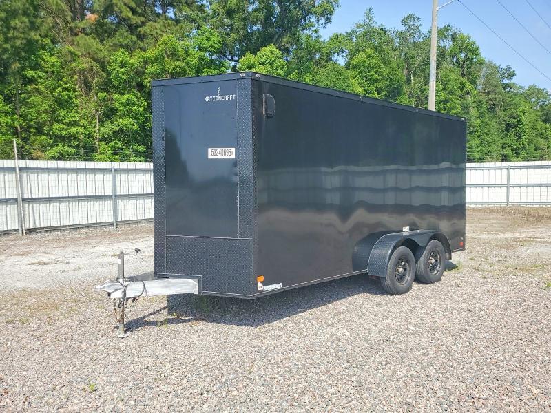 2025 Nationcraft 7X16TA2 Enclosed Cargo Trailer