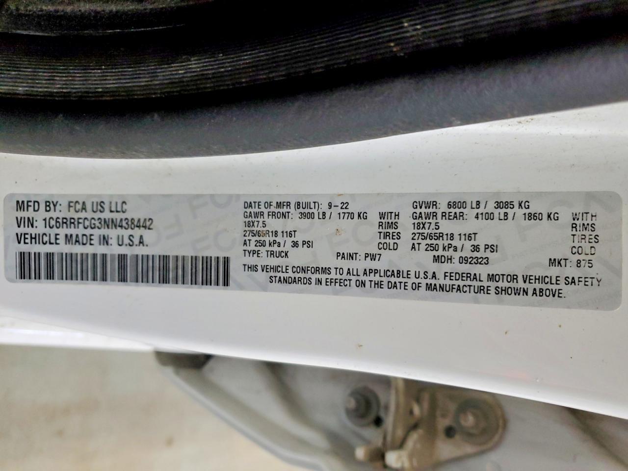2022 Dodge RAM 1500 Tradesman