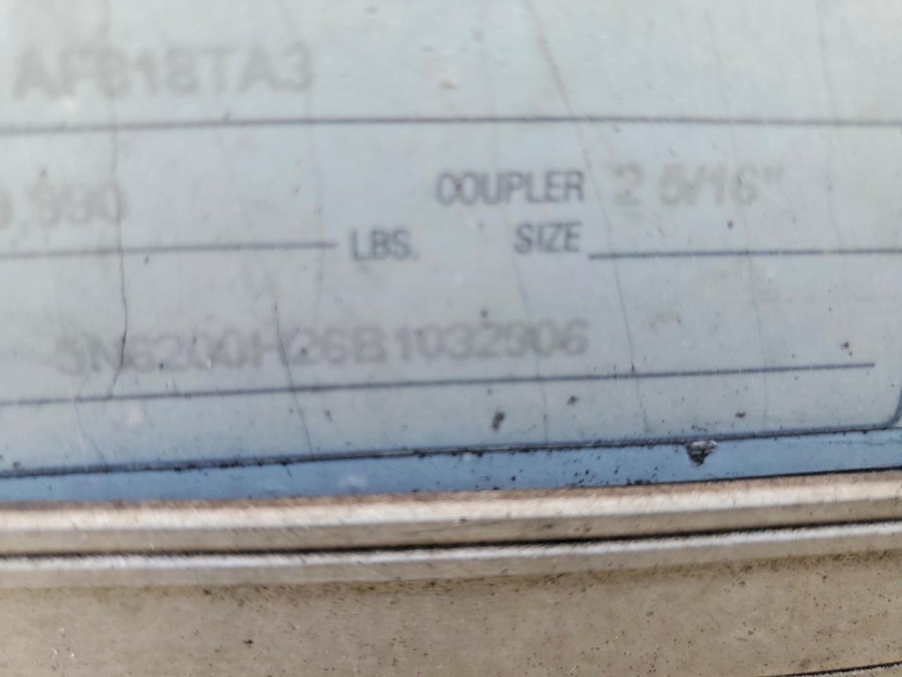 2011 American Hauler AF818TA3 Enclosed Cargo Trailer