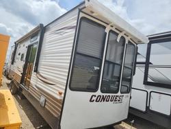 Salvage cars for sale from Copart Lansing, MI: 2014 Gulf Stream Conquest Camper