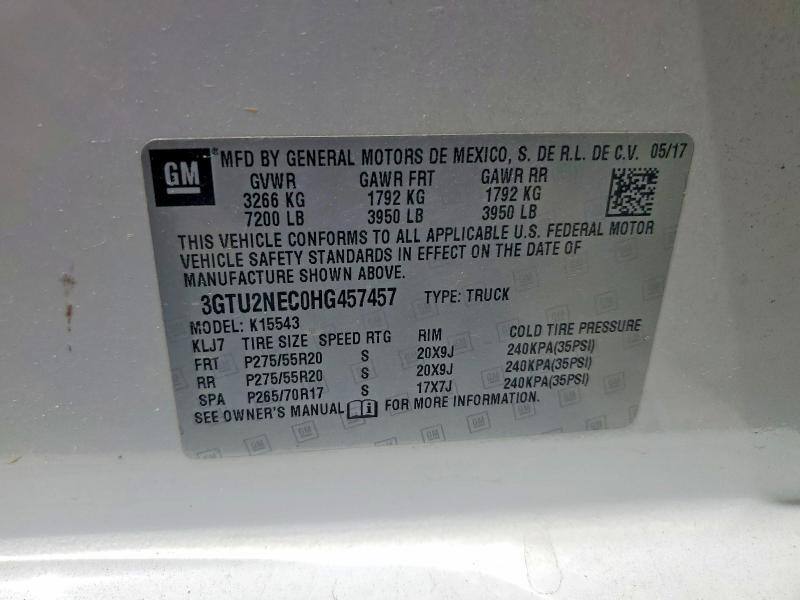 2017 GMC Sierra K1500 SLT