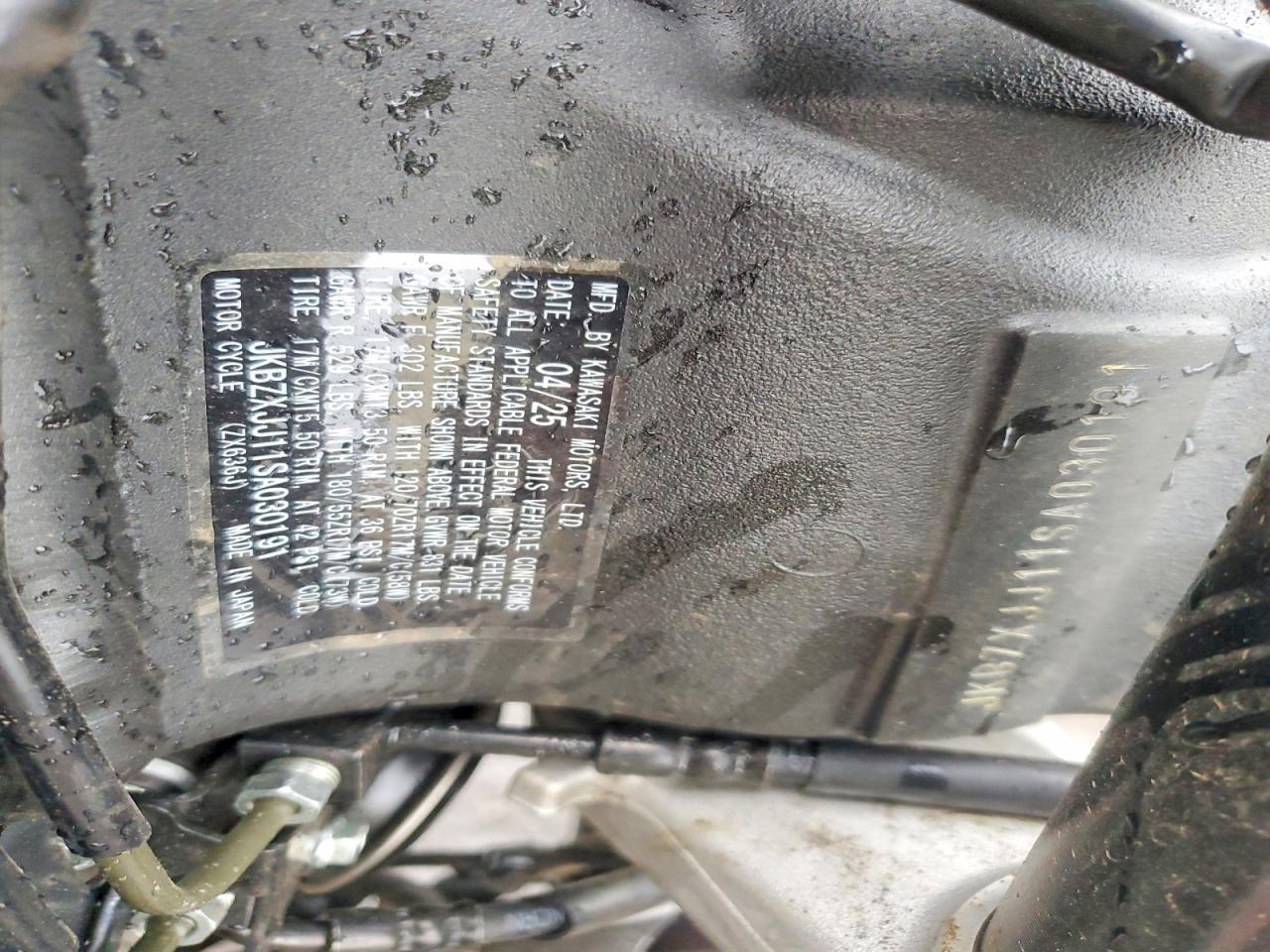 2025 Kawasaki ZX636 K