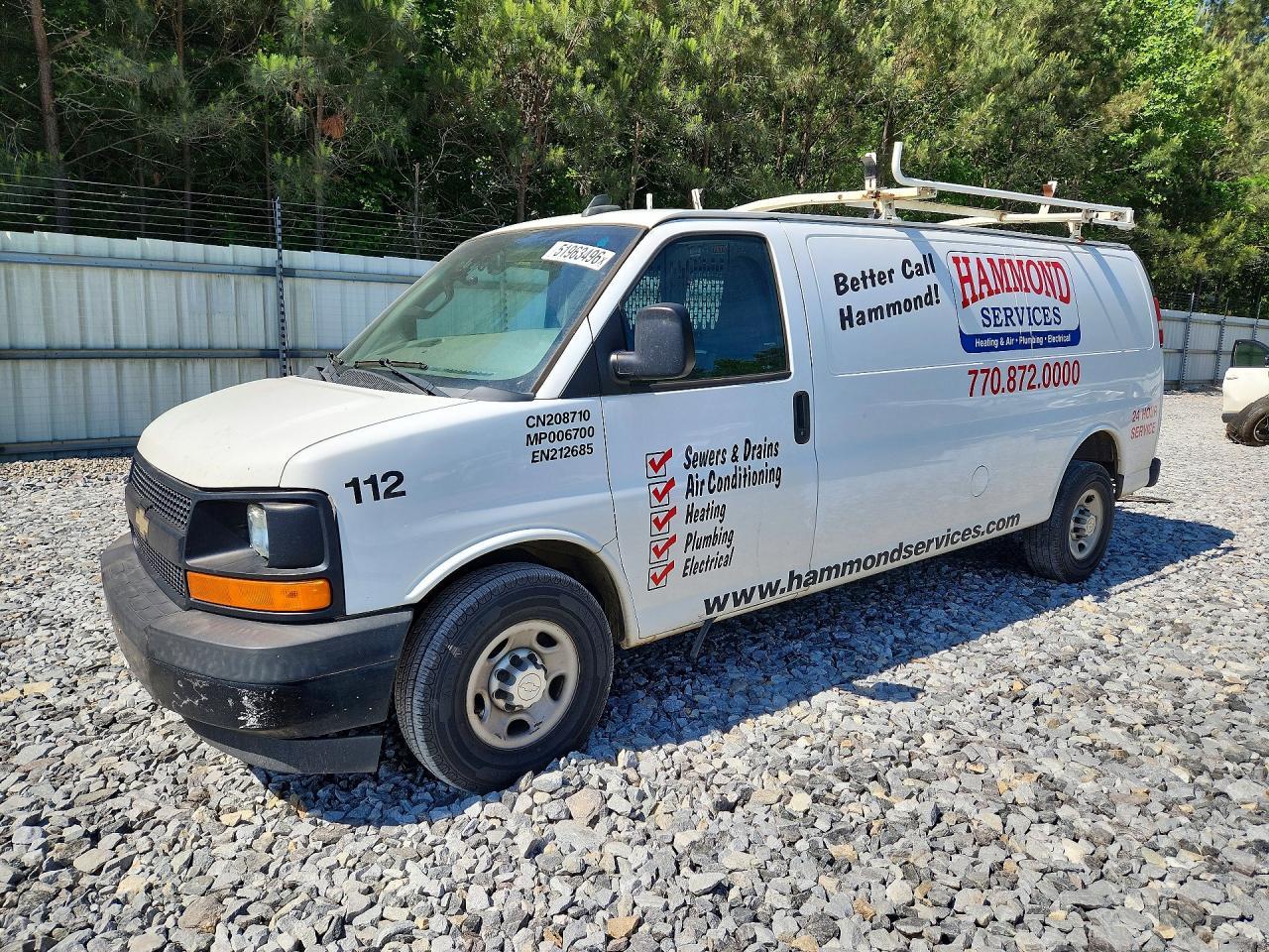 2017 Chevrolet Express 3500 Cargo Delivery Van