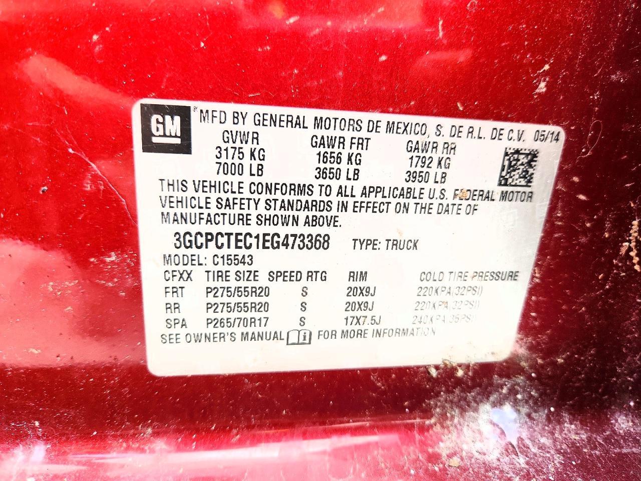 2014 Chevrolet Silverado C1500 High Country