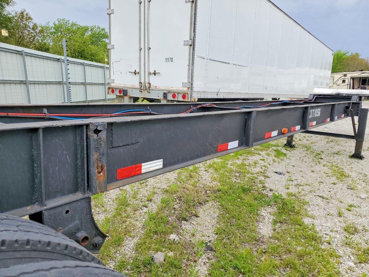 1988 Wabash SH ROLL-OFF Container Trailer