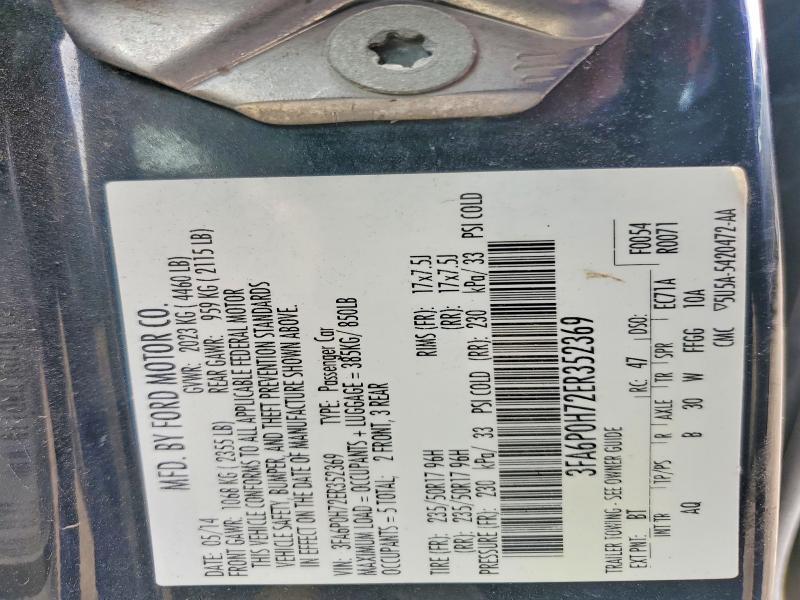 2014 Ford Fusion se